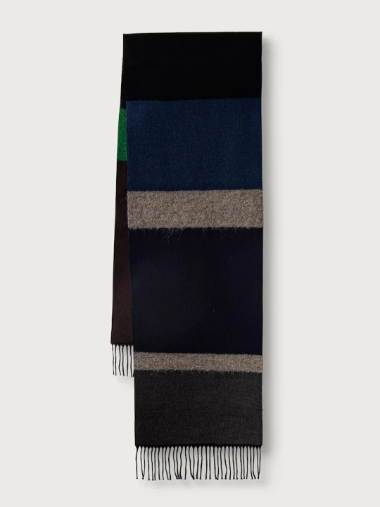Zdjęcie produktu Paul Smith szalik męski z wełną czarny