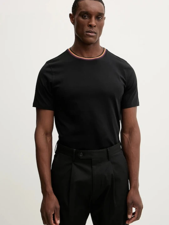 Zdjęcie produktu Paul Smith t-shirt bawełniany czarny