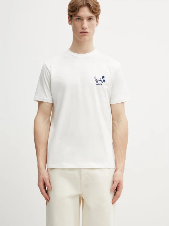 Zdjęcie produktu Paul Smith t-shirt bawełniany FLOCK PRINT