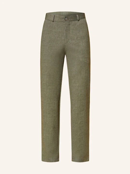 Zdjęcie produktu Paul Spodnie Garniturowe Z Dżerseju Slim Fit gruen OLIWKOWY
