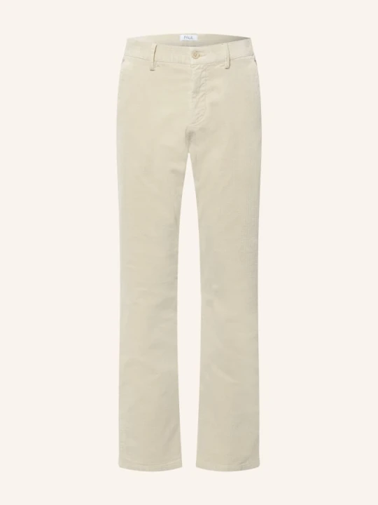 Zdjęcie produktu Paul Spodnie Z Sztruksu O Regularnym Kroju beige