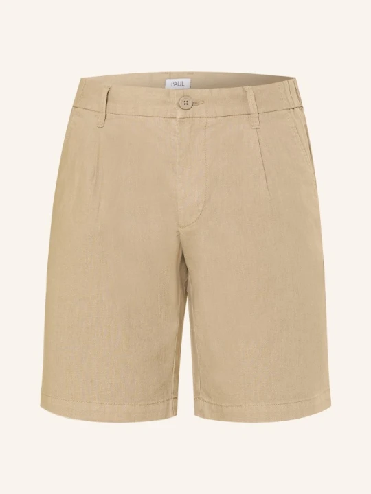 Zdjęcie produktu Paul Szorty Chino Comfort Fit Z Lnem beige