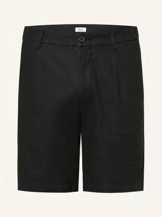 Zdjęcie produktu Paul Szorty Chino Comfort Fit Z Lnem schwarz CZARNY