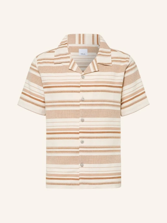 Zdjęcie produktu Paul Wzorzysta Koszula Comfort Fit beige