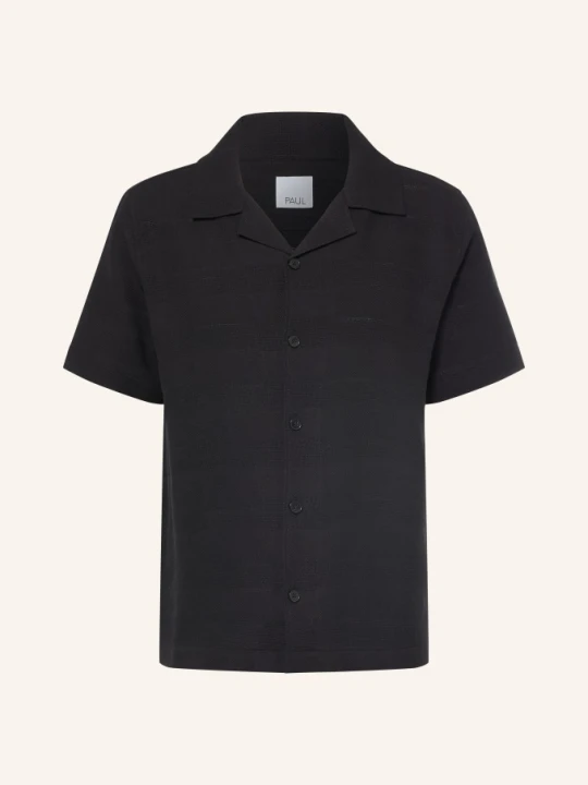 Zdjęcie produktu Paul Wzorzysta Koszula Comfort Fit schwarz CZARNY