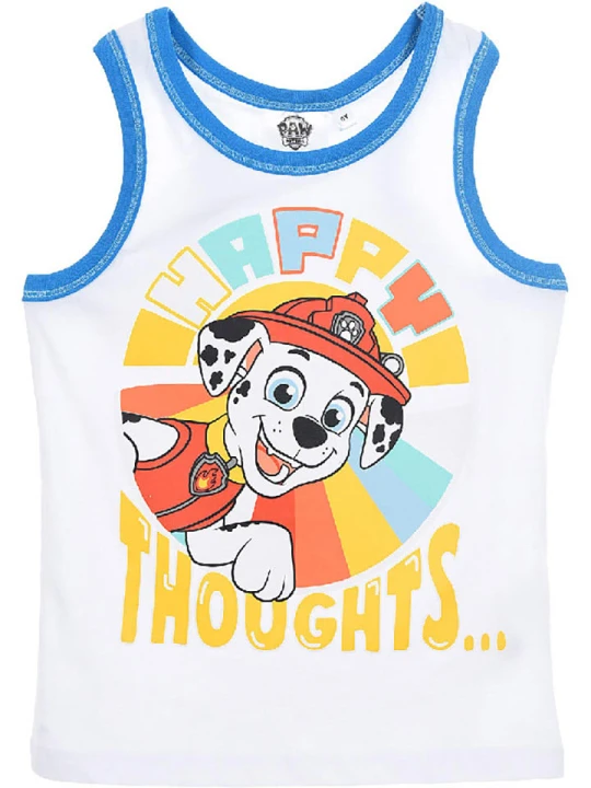 Zdjęcie produktu Paw Patrol Top "Psi Patrol" w kolorze białym ze wzorem rozmiar: 116