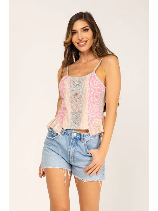 Zdjęcie produktu Peace & Love Top w kolorze jasnoróżowym rozmiar: L