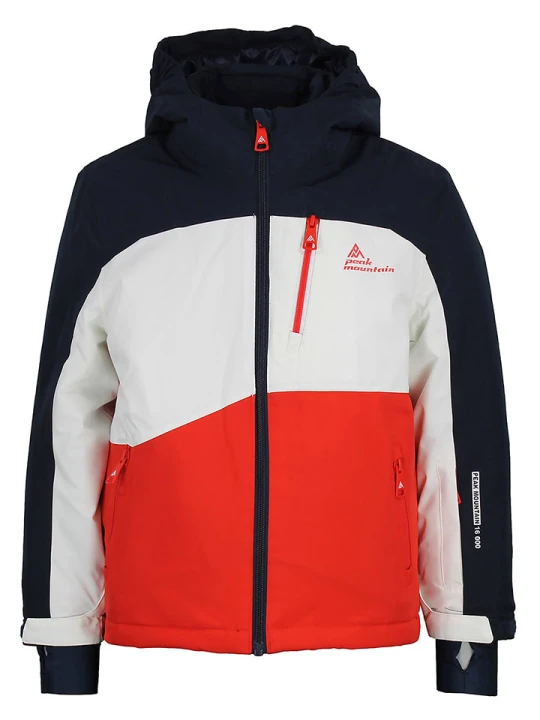 Zdjęcie produktu Peak Mountain 2-częściowy zestaw narciarski w kolorze granatowo-czerwonym rozmiar: 116