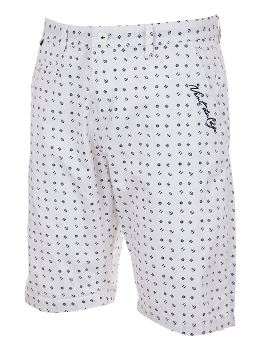 Zdjęcie produktu Peak Mountain Bermudy "Ceprint" w kolorze białym rozmiar: L