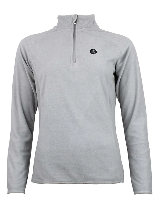 Zdjęcie produktu Peak Mountain Bluza polarowa "Afinor" w kolorze szarym rozmiar: XL