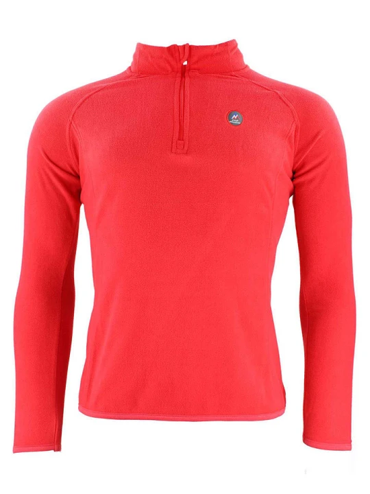 Zdjęcie produktu Peak Mountain Bluza polarowa "Cafinor" w kolorze czerwonym rozmiar: XL