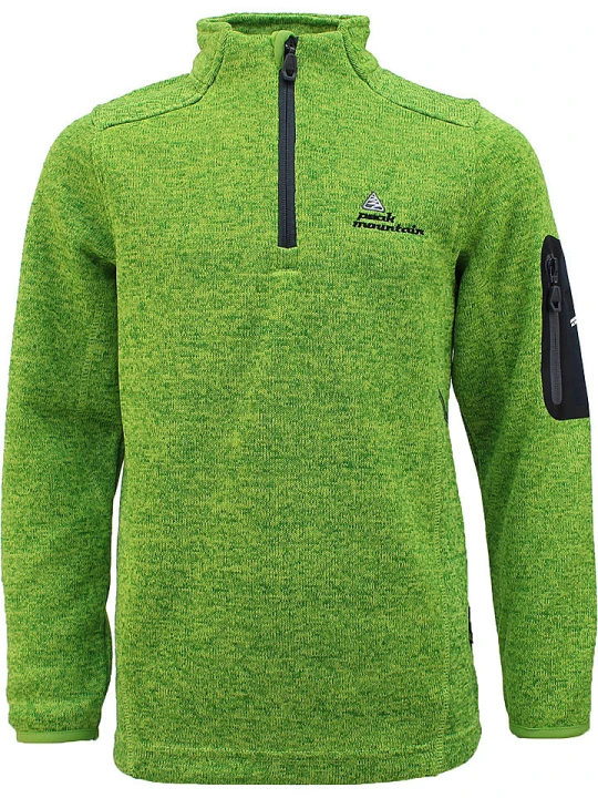 Zdjęcie produktu Peak Mountain Bluza polarowa w kolorze zielonym rozmiar: 98