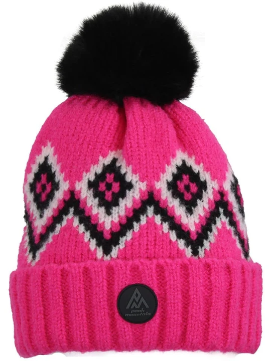 Zdjęcie produktu Peak Mountain Czapka "Monceau" w kolorze różowym rozmiar: onesize