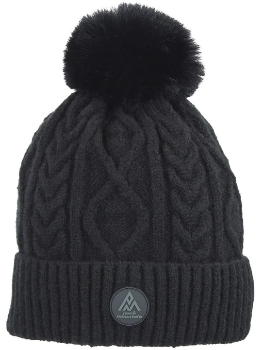 Zdjęcie produktu Peak Mountain Czapka "Montchat" w kolorze czarnym rozmiar: onesize