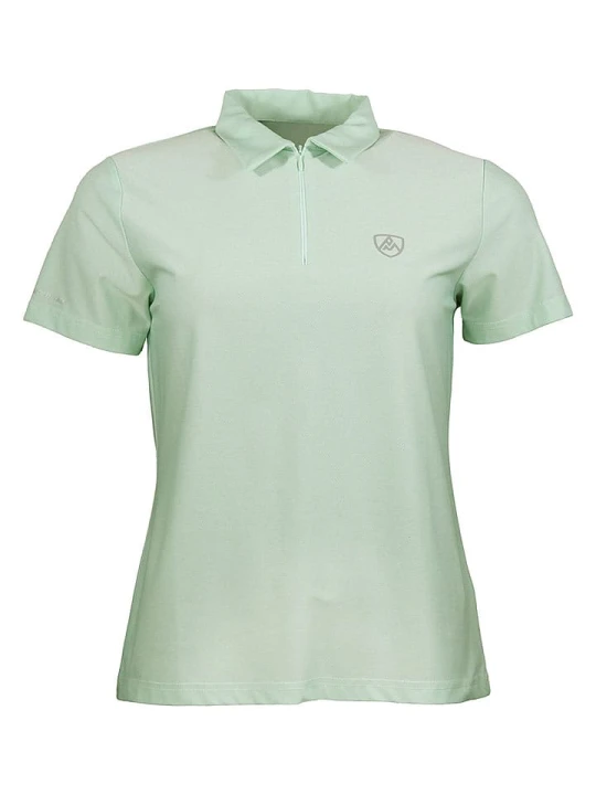 Zdjęcie produktu Peak Mountain Funkcyjna koszulka polo "Achance" w kolorze zielonym rozmiar: L