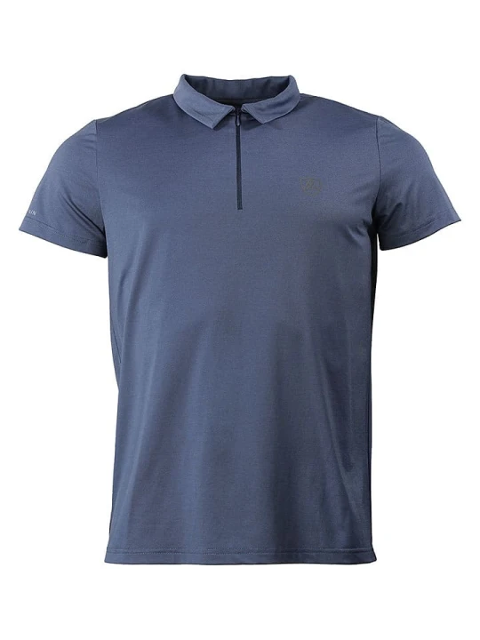 Zdjęcie produktu Peak Mountain Funkcyjna koszulka polo "Chance" w kolorze niebieskim rozmiar: M