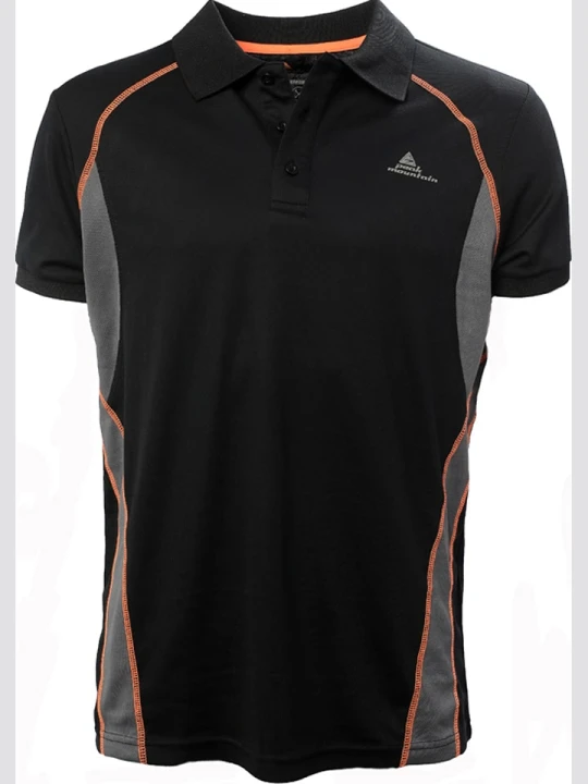 Zdjęcie produktu Peak Mountain Funkcyjna koszulka polo w kolorze czarnym rozmiar: M