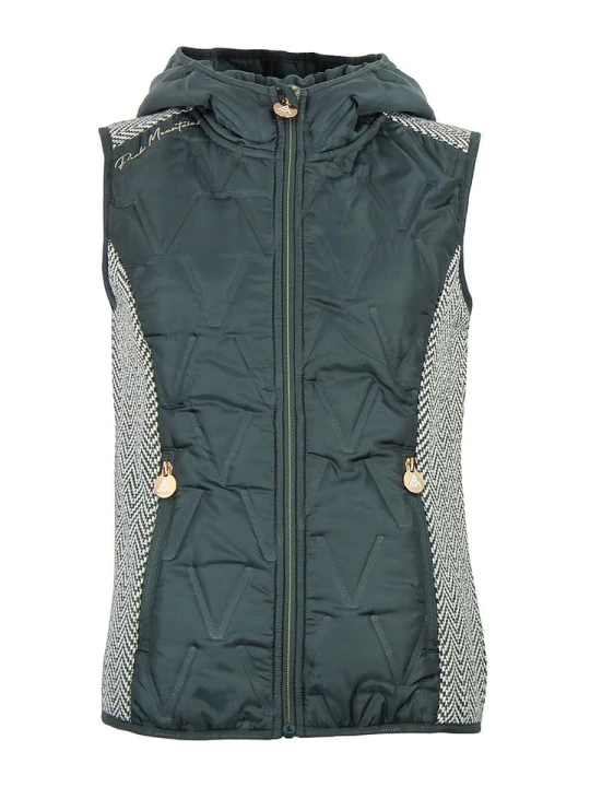 Zdjęcie produktu Peak Mountain Kamizelka polarowa "Antilope" w kolorze khaki rozmiar: M