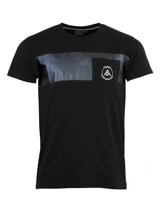 Zdjęcie produktu Peak Mountain Koszulka "Cabri" w kolorze czarnym rozmiar: XL