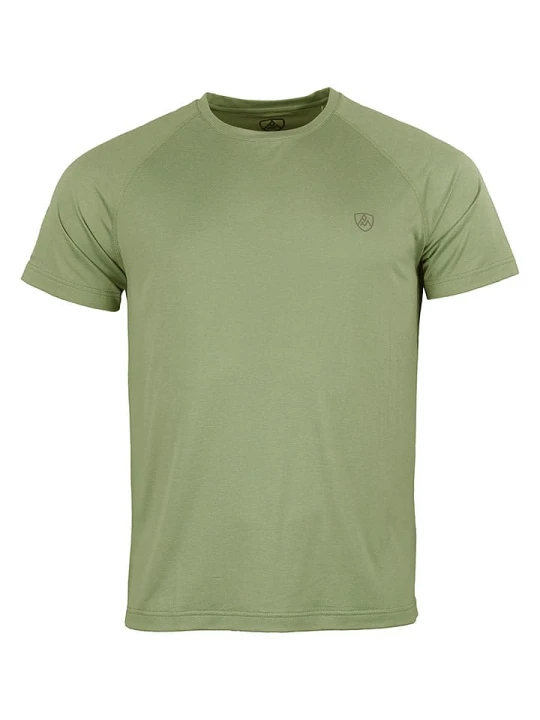 Zdjęcie produktu Peak Mountain Koszulka funkcyjna "Cazoka" w kolorze khaki rozmiar: XXL
