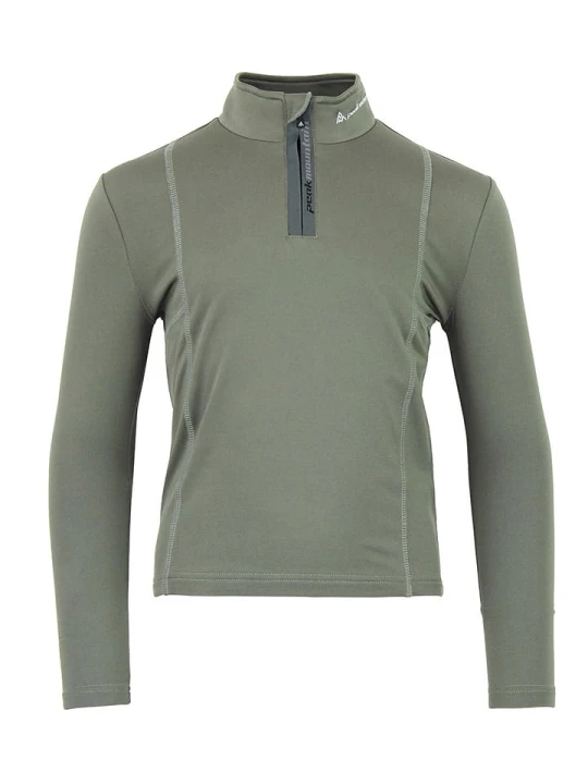 Zdjęcie produktu Peak Mountain Koszulka funkcyjna w kolorze khaki rozmiar: 116