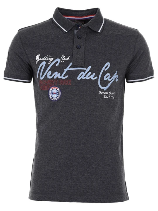 Zdjęcie produktu Vent du Cap Koszulka polo w kolorze antracytowym rozmiar: XL