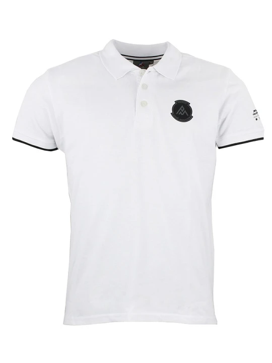 Zdjęcie produktu Peak Mountain Koszulka polo w kolorze białym rozmiar: L