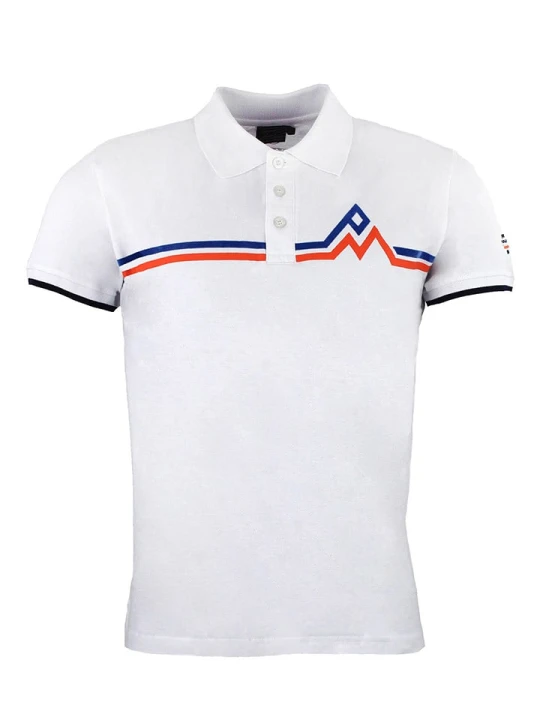 Zdjęcie produktu Peak Mountain Koszulka polo w kolorze białym rozmiar: XL