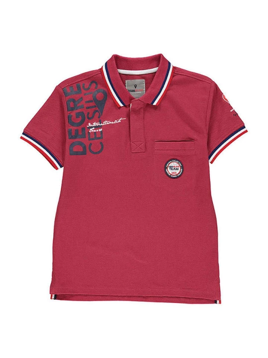 Zdjęcie produktu Peak Mountain Koszulka polo w kolorze ceglanym rozmiar: 152