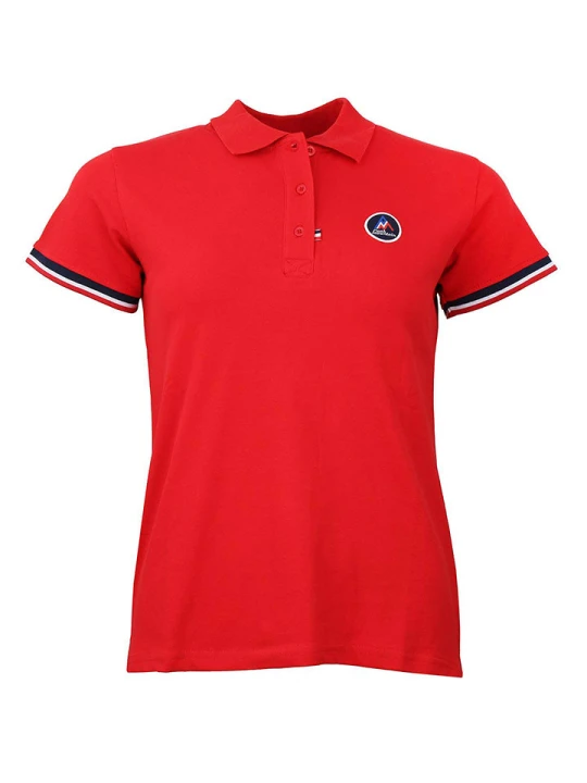 Zdjęcie produktu Peak Mountain Koszulka polo w kolorze czerwonym rozmiar: L
