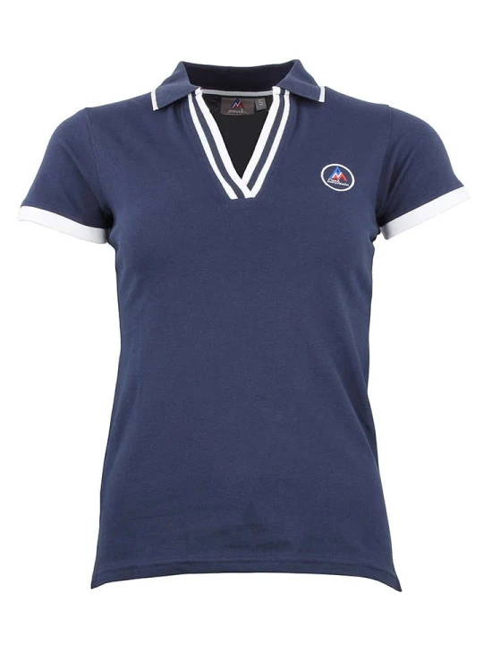 Zdjęcie produktu Peak Mountain Koszulka polo w kolorze granatowym rozmiar: L