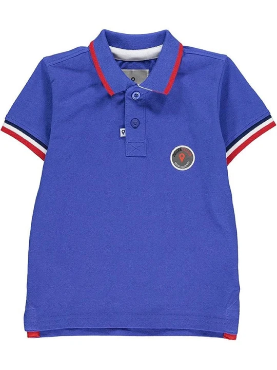 Zdjęcie produktu Peak Mountain Koszulka polo w kolorze niebieskim rozmiar: 98