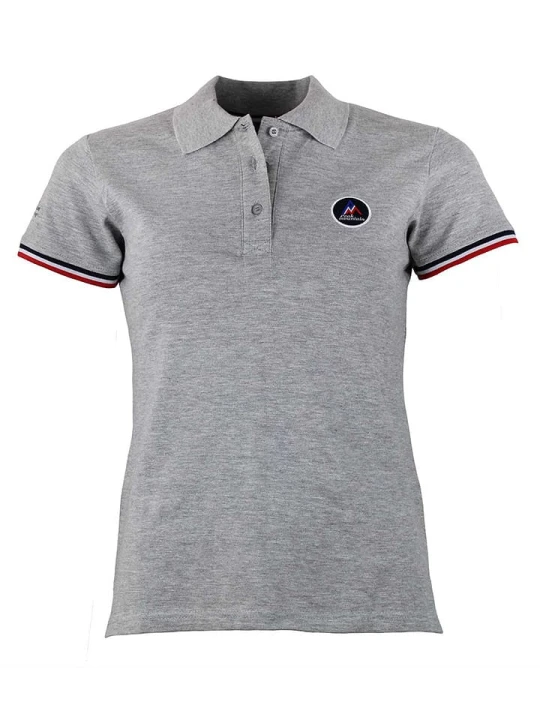 Zdjęcie produktu Peak Mountain Koszulka polo w kolorze szarym rozmiar: S