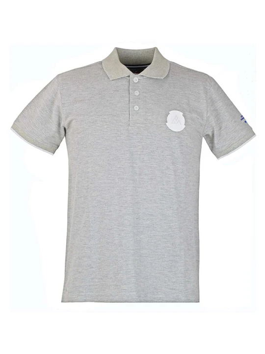 Zdjęcie produktu Peak Mountain Koszulka polo w kolorze szarym rozmiar: L