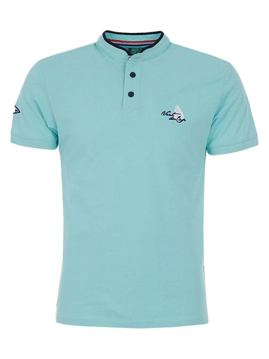 Zdjęcie produktu Peak Mountain Koszulka polo w kolorze turkusowym rozmiar: XL