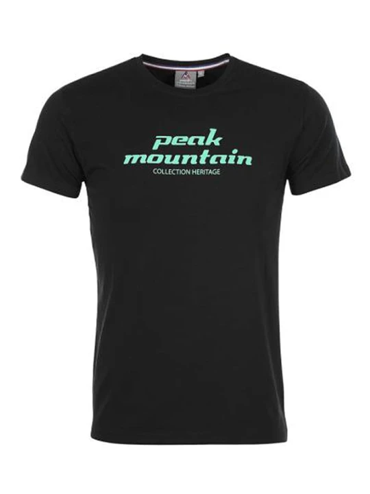 Zdjęcie produktu Peak Mountain Koszulka w kolorze czarnym rozmiar: M