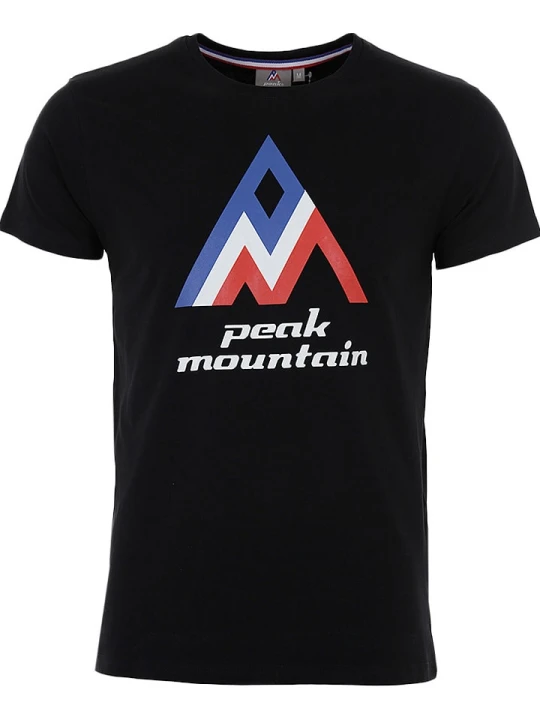 Zdjęcie produktu Peak Mountain Koszulka w kolorze czarnym rozmiar: XL