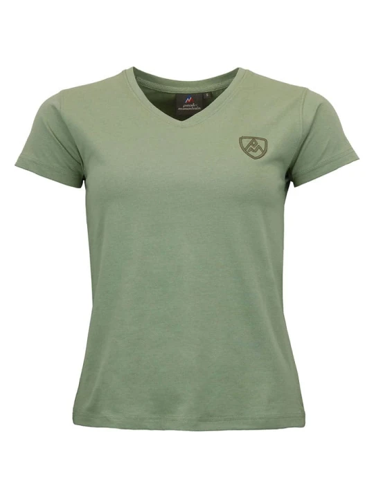Zdjęcie produktu Peak Mountain Koszulka w kolorze khaki rozmiar: L