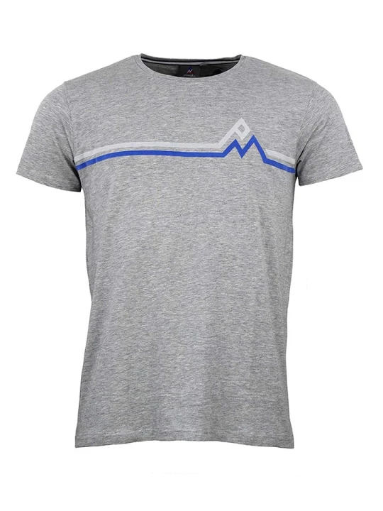 Zdjęcie produktu Peak Mountain Koszulka w kolorze szarym rozmiar: M