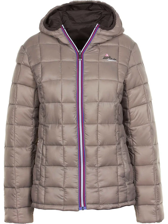 Zdjęcie produktu Peak Mountain Kurtka pikowana w kolorze szarobrązowym rozmiar: M
