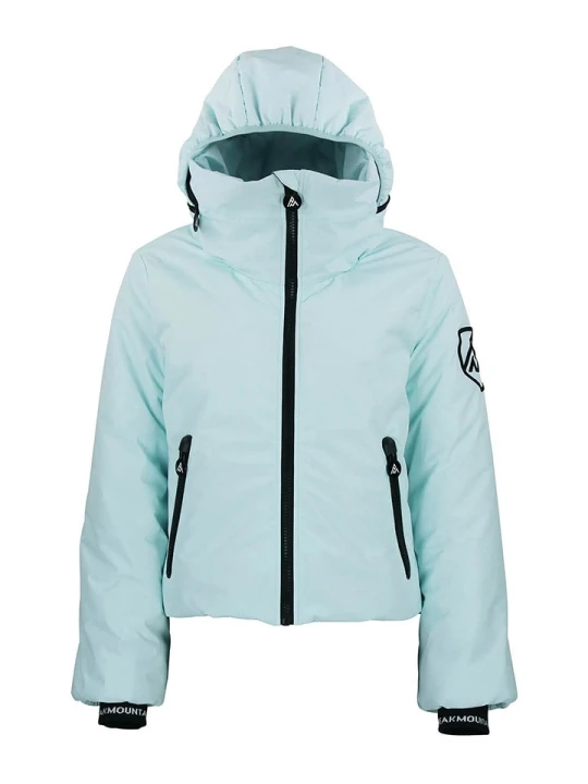 Zdjęcie produktu Peak Mountain Kurtka narciarska "Ally" w kolorze błękitnym rozmiar: L