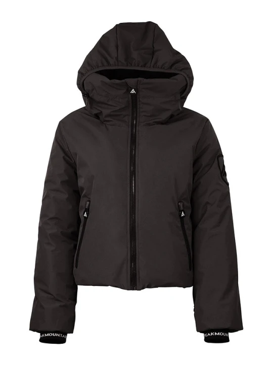 Zdjęcie produktu Peak Mountain Kurtka narciarska "Ally" w kolorze czarnym rozmiar: M