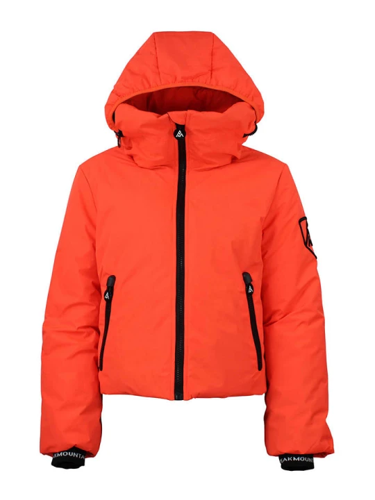Zdjęcie produktu Peak Mountain Kurtka narciarska "Ally" w kolorze pomarańczowym rozmiar: XL