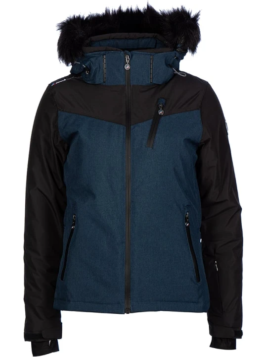 Zdjęcie produktu Peak Mountain Kurtka narciarska "Armate" w kolorze granatowym rozmiar: M