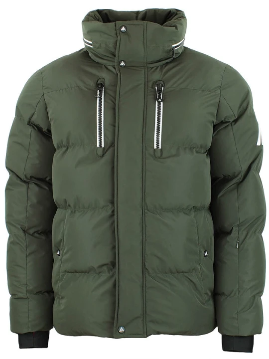 Zdjęcie produktu Peak Mountain Kurtka narciarska "Captive" w kolorze khaki rozmiar: XXL