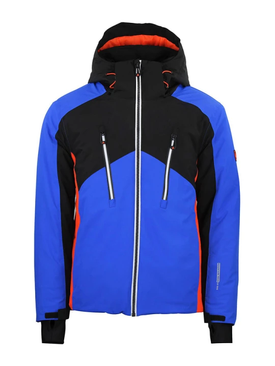 Zdjęcie produktu Peak Mountain Kurtka narciarska "Crampon" w kolorze niebieskim rozmiar: XXL