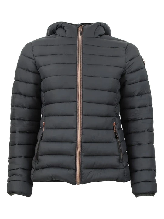 Zdjęcie produktu Peak Mountain Kurtka pikowana "Alouette" w kolorze czarnym rozmiar: XXL