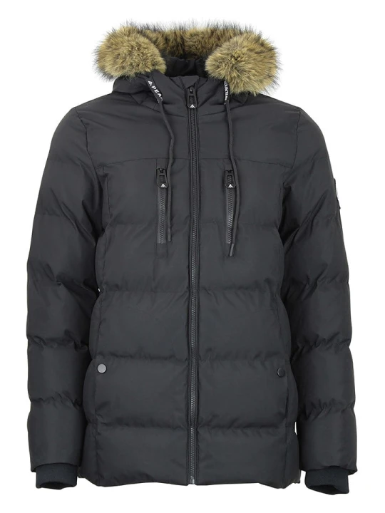 Zdjęcie produktu Peak Mountain Kurtka pikowana "Anory" w kolorze czarnym rozmiar: L