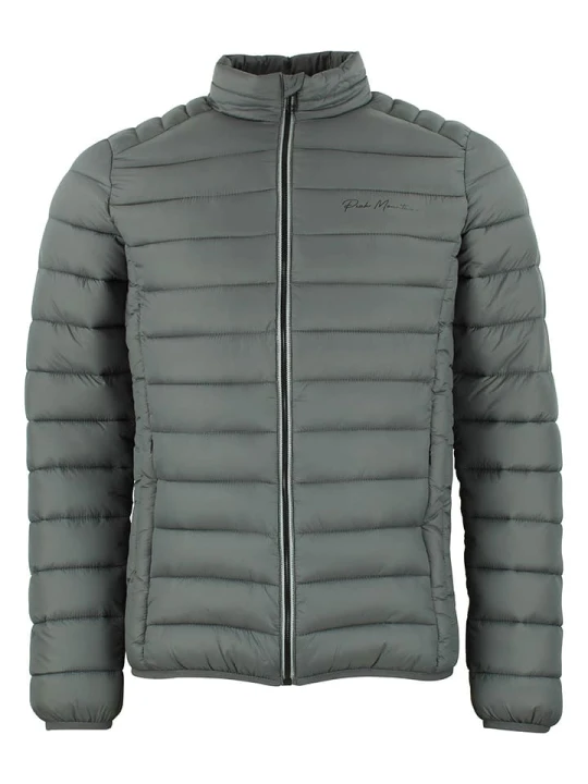 Zdjęcie produktu Peak Mountain Kurtka pikowana "Cabourg" w kolorze szarym rozmiar: M