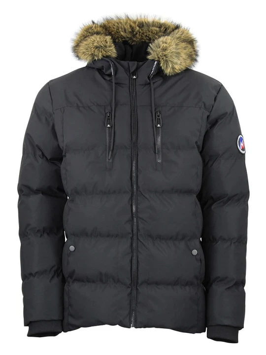 Zdjęcie produktu Peak Mountain Kurtka zimowa "Canory" w kolorze czarnym rozmiar: XL